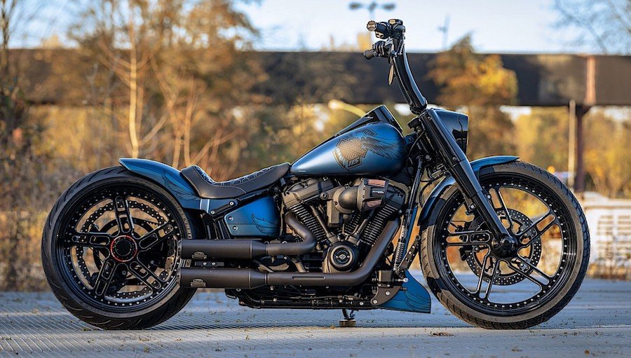 Harley-Davidson Fat Back Is an Expensive Horned Beast, Based on a Very Rare Breed