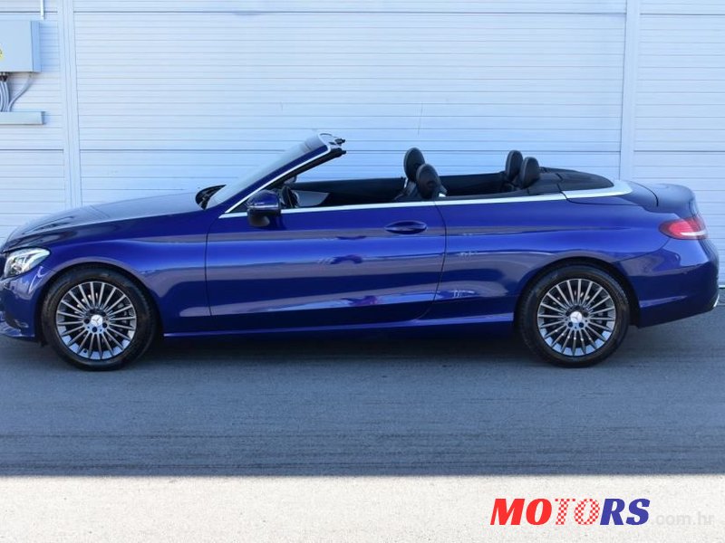 2018' Mercedes-Benz C-Klasa 220D Cabrio photo #3