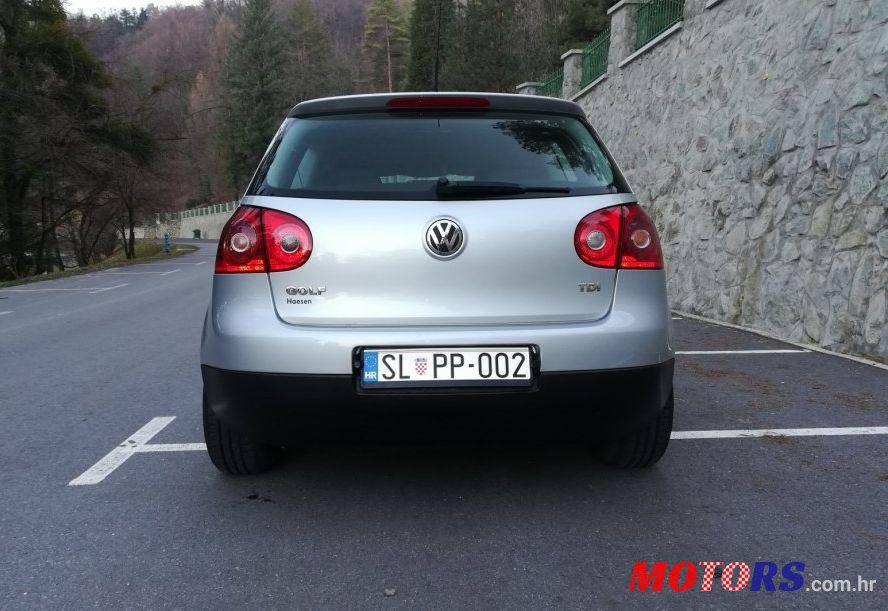 2007' Volkswagen Golf V 1,9 Tdi photo #2