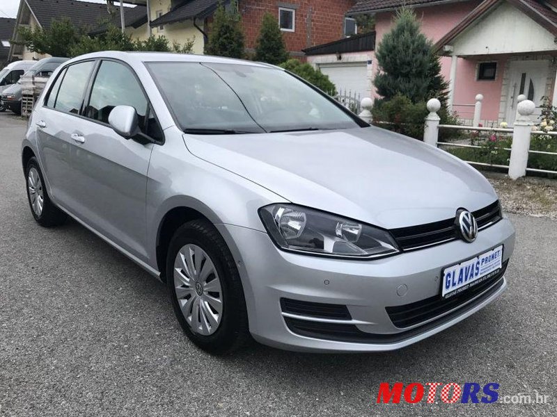 2014' Volkswagen Golf VII 1,6 Tdi Bmt photo #1