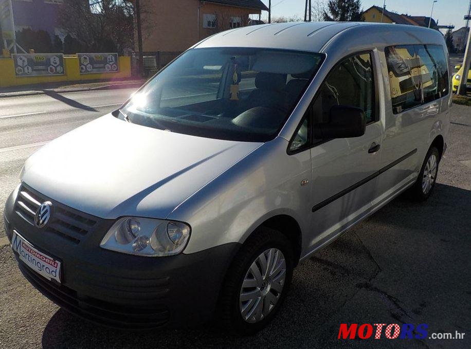 2008' Volkswagen Caddy 1,9 Tdi,Maxy,Model 2009 photo #1