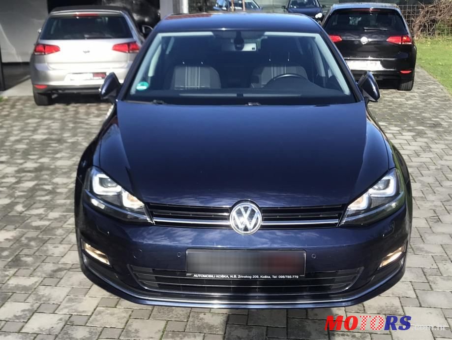 2015' Volkswagen Golf 7 1,6 Tdi photo #1