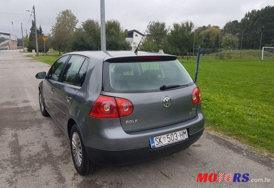 2007' Volkswagen Golf V 1,9 Tdi photo #1