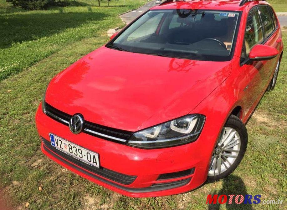 2014' Volkswagen Golf VII Variant photo #1