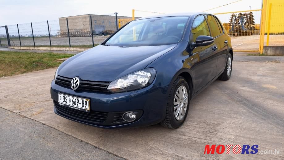 2012' Volkswagen Golf 6 1,6 Tdi photo #1