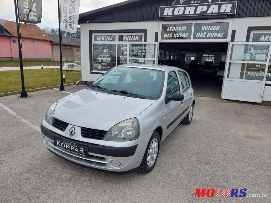 2005' Renault Clio 1,2 16V photo #1