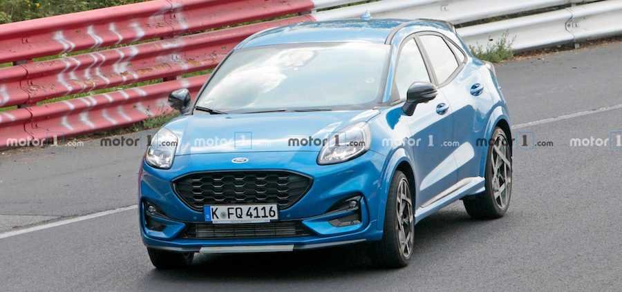 Ford Puma ST Spied Lapping The Nurburgring
