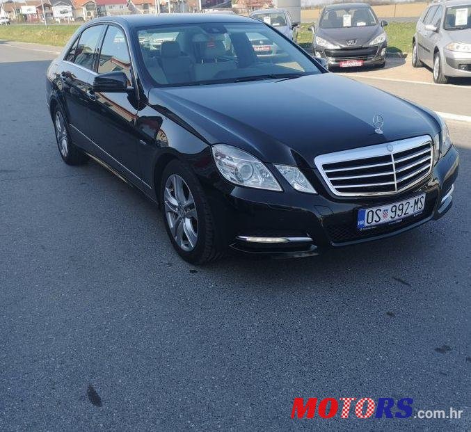 2011' Mercedes-Benz E-Klasa 200 Cdi photo #1