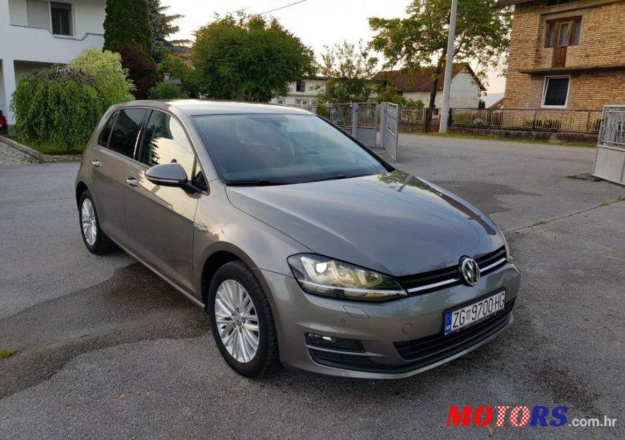 2014' Volkswagen Golf VII 1,6 Tdi Bmt photo #1
