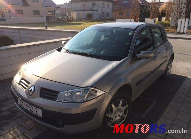 2003' Renault Megane 1,9 dCi photo #2