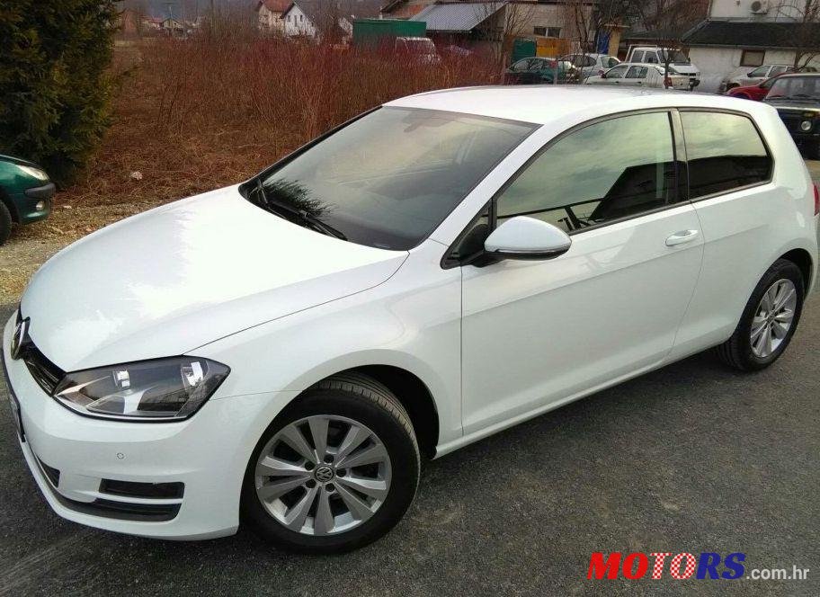 2014' Volkswagen Golf VII 1,6 Tdi Bmt photo #1