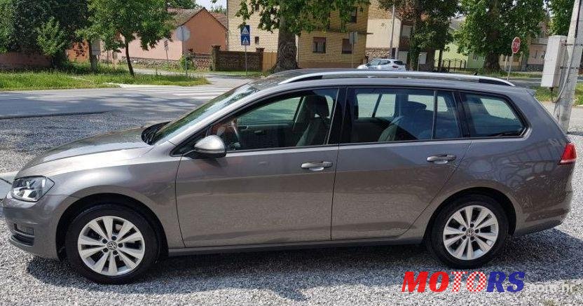2014' Volkswagen Golf VII Variant photo #1