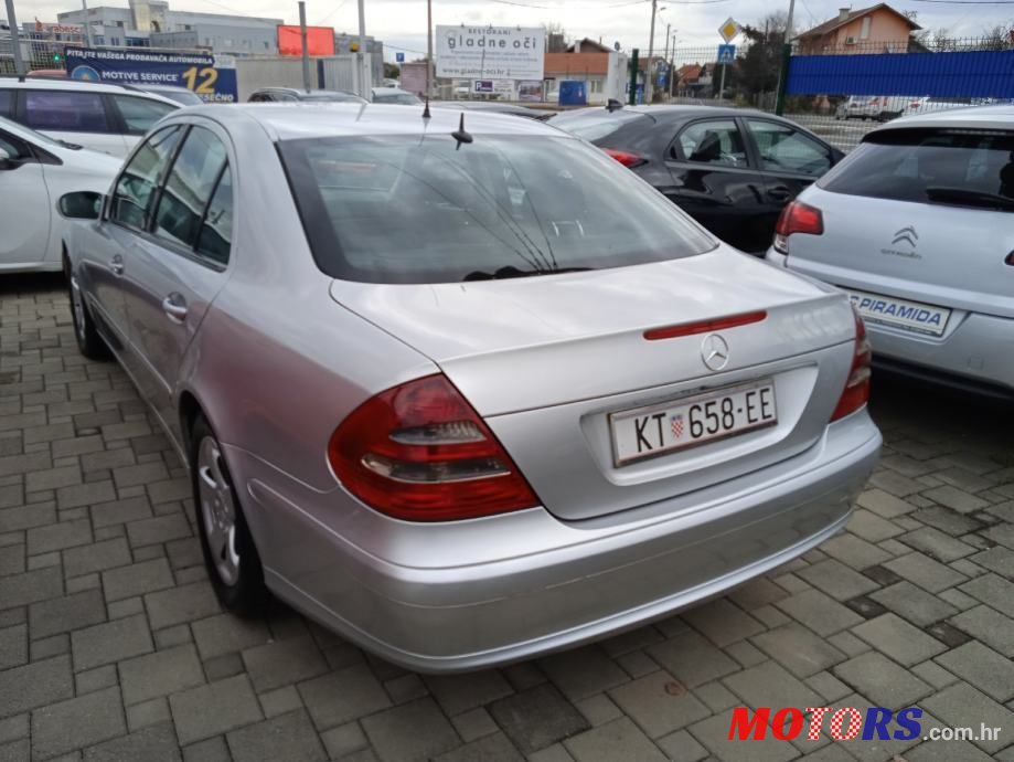 2004' Mercedes-Benz E-Klasa 200 Cdi Classic photo #5
