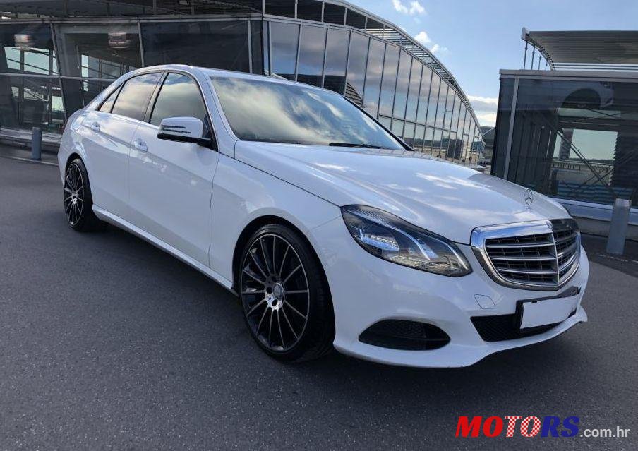 2013' Mercedes-Benz E-Klasa 200 Cdi Sport photo #1