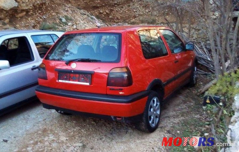 1997' Volkswagen Golf III Gt Tdi photo #1