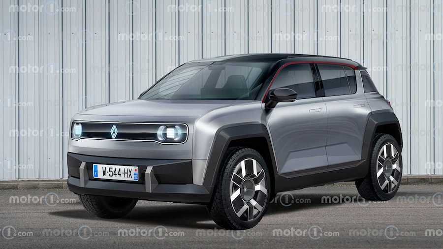 2025 Renault 4 Exclusive Rendering Tries To Predict The Affordable EV
