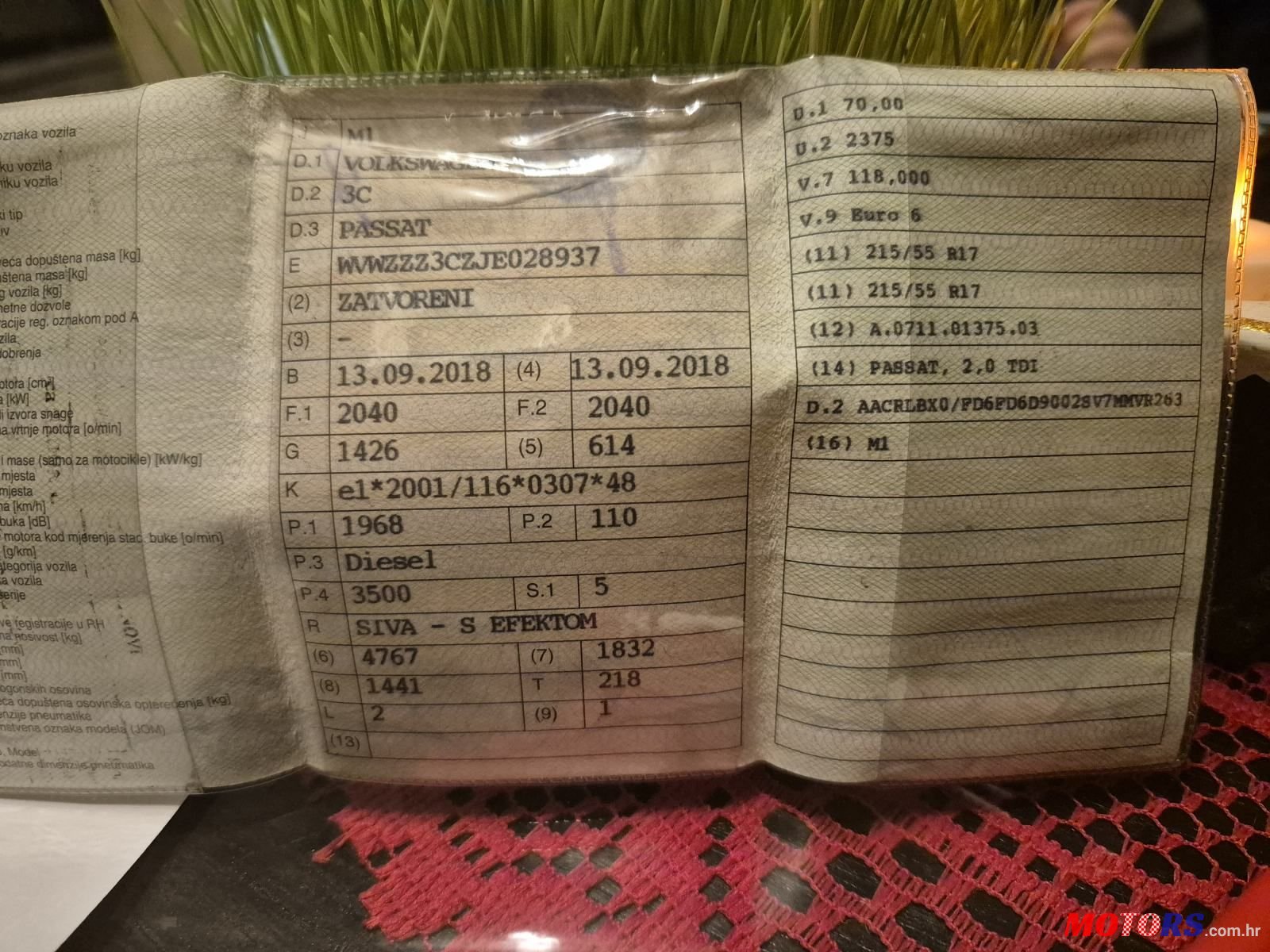 2018' Volkswagen Passat 2,0 Tdi photo #6