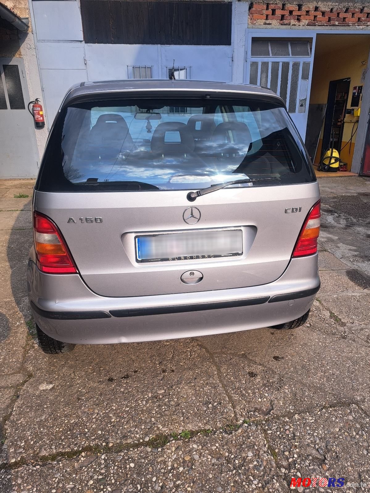 2000' Mercedes-Benz A-Klasa 160 Cdi photo #6