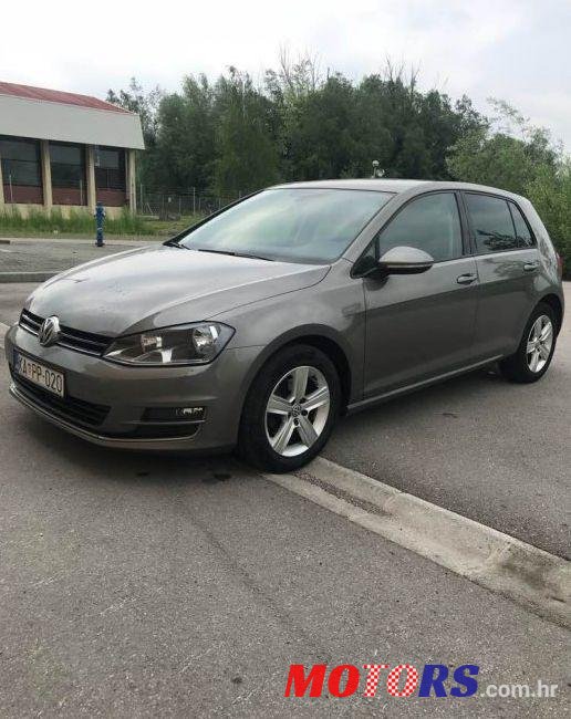 2013' Volkswagen Golf VII 1,6 Tdi Bmt photo #2