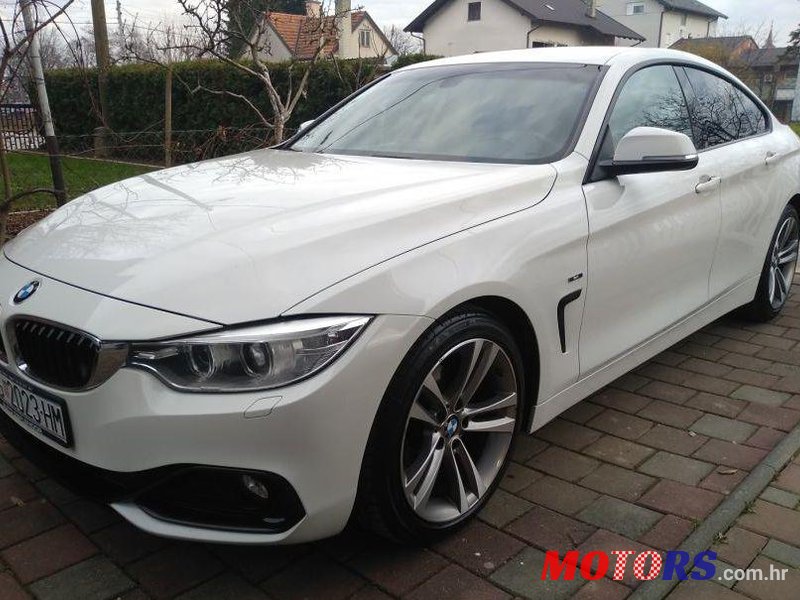 2015' BMW Serija 4 418D Sport photo #2