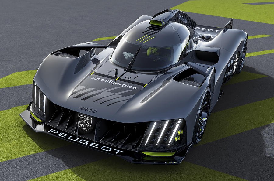Peugeot reveals 9X8 hypercar for 2022 Le Mans