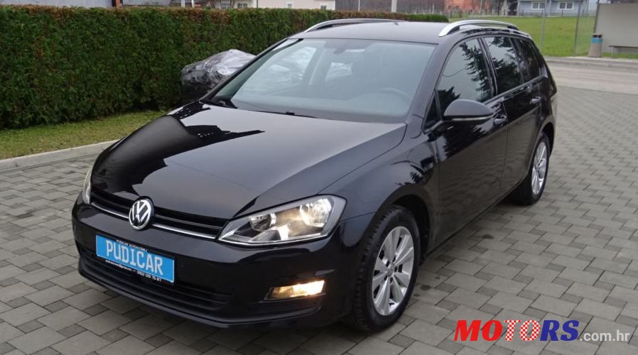 2014' Volkswagen Golf 7 Variant 1,6 Tdi Bmt photo #1