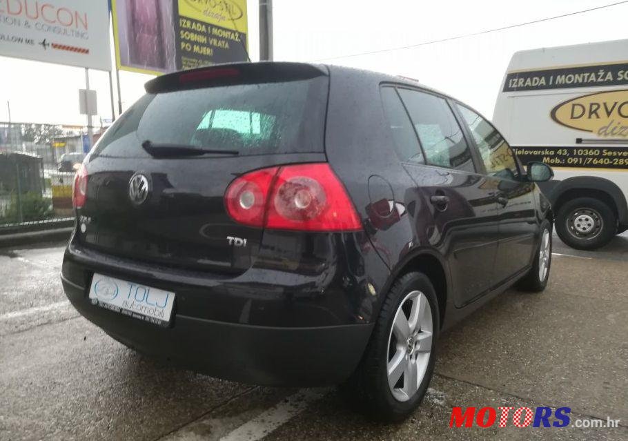 2008' Volkswagen Golf V 1,9 Tdi photo #1