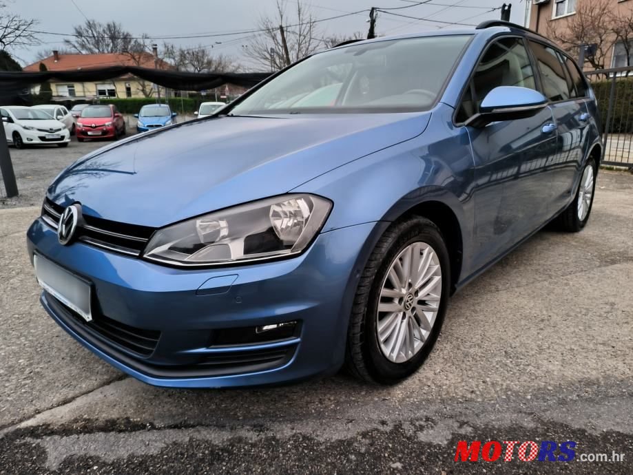 2014' Volkswagen Golf 7 Variant photo #1