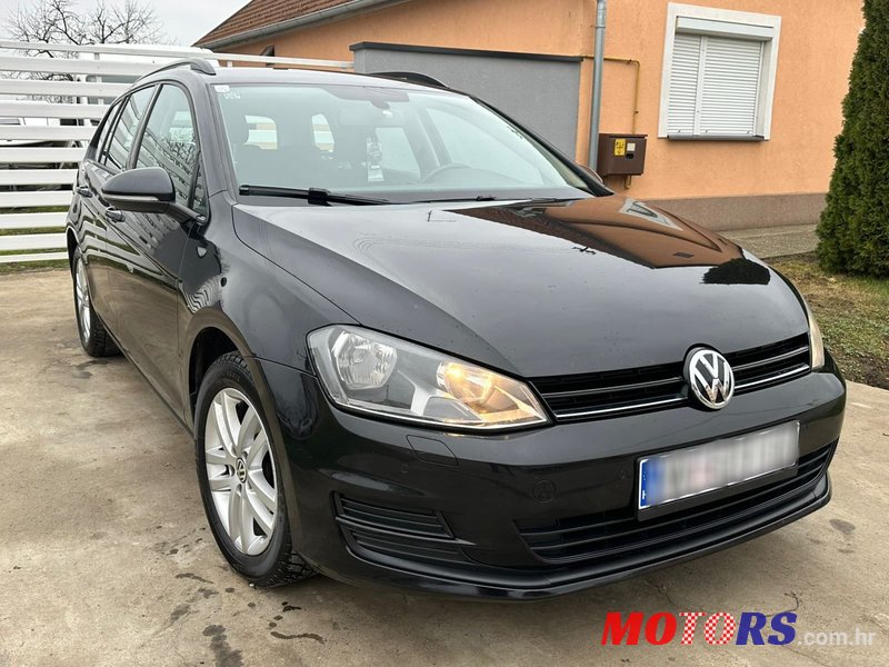 2014' Volkswagen Golf VII 1,6 Tdi photo #1