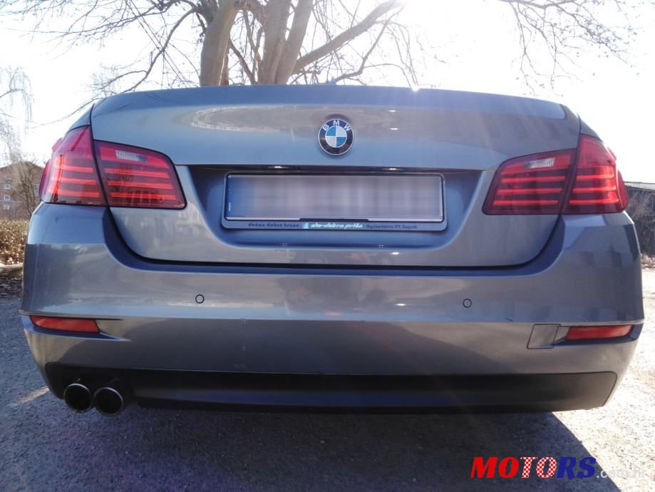 2014' BMW Serija 5 518D photo #6
