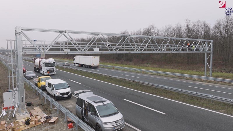 Postavljen prvi portal za novi sustav naplate cestarine – Crolibertas