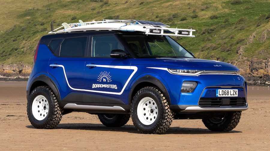 Kia Soul EV gets off-road concept with surfing theme