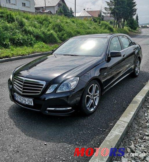 2011' Mercedes-Benz E-Klasa 220 Cdi photo #1