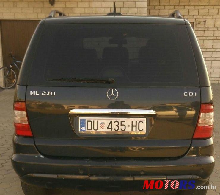 2002' Mercedes-Benz Ml 270 Cdi photo #1