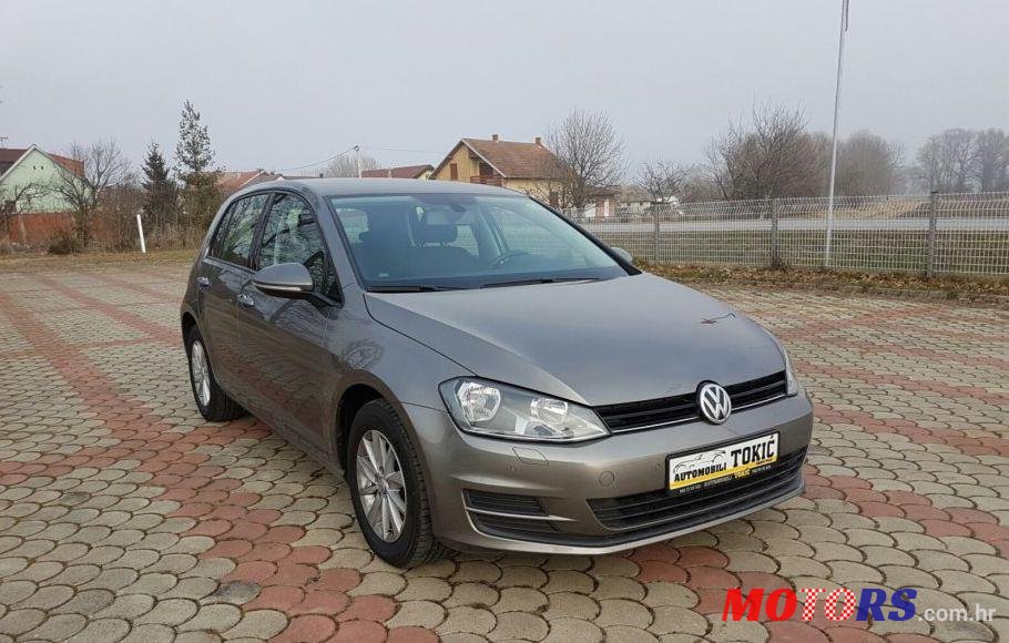 2013' Volkswagen Golf VII 1,6 Tdi Bmt photo #4