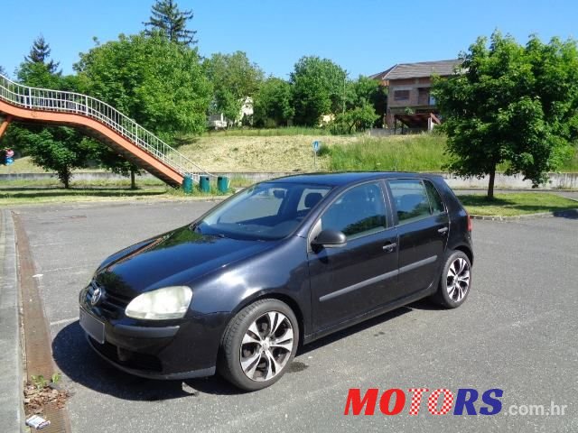 2007' Volkswagen Golf V 1,9 Tdi photo #1