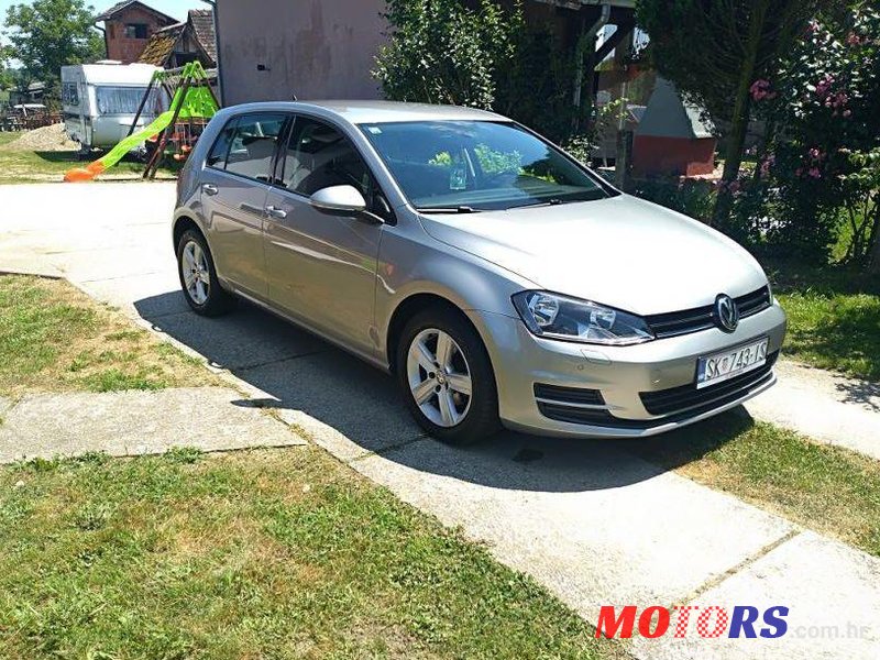 2014' Volkswagen Golf VII 1,6 Tdi Bmt photo #1