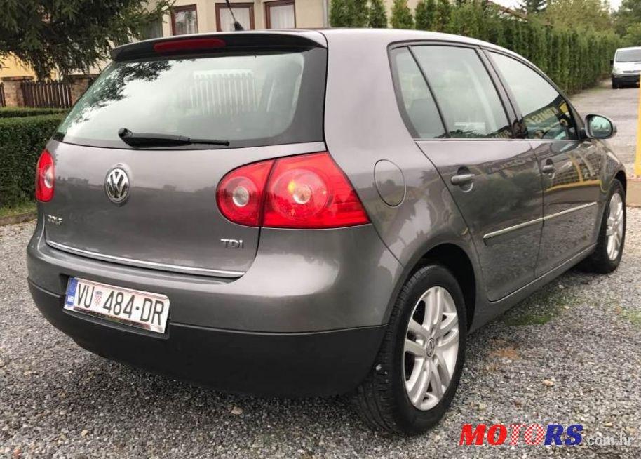 2008' Volkswagen Golf V 1,9 Tdi photo #1