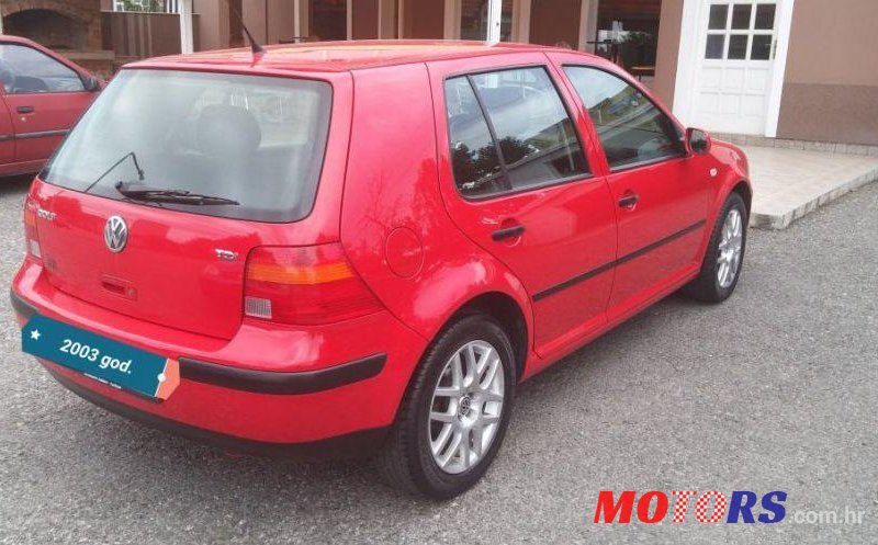 2003' Volkswagen Golf IV 1,9 Tdi photo #1