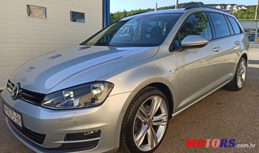 2014' Volkswagen Golf Vii Variant 2,0 Tdi photo #1