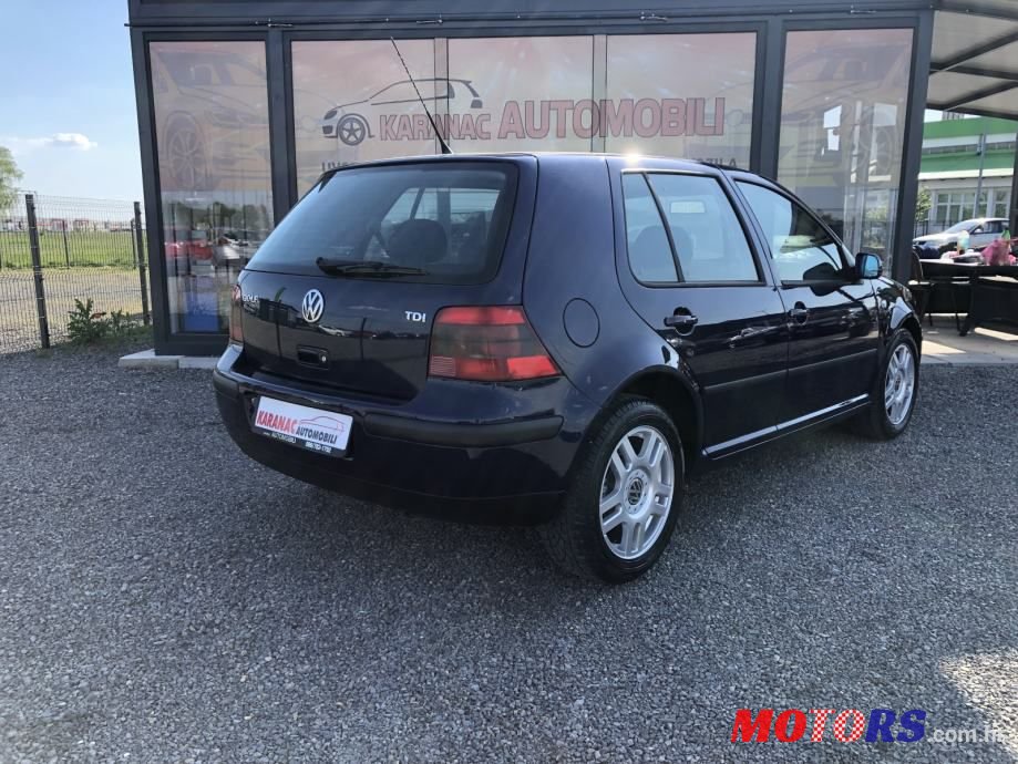 2001' Volkswagen Golf 4 1,9 Tdi photo #2