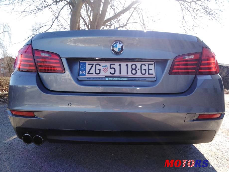 2014' BMW Serija 5 518D photo #6