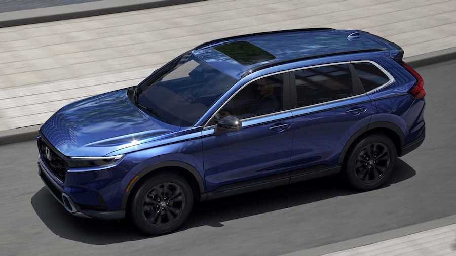 The 2024 Honda Hydrogen Fuel-Cell CR-V Has A Plug-In Battery, Too