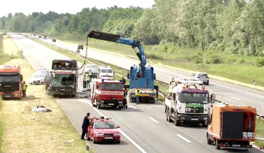 prometna nesreca na auto-cesti A3 između Popovače i Križa, 04.05.2025
