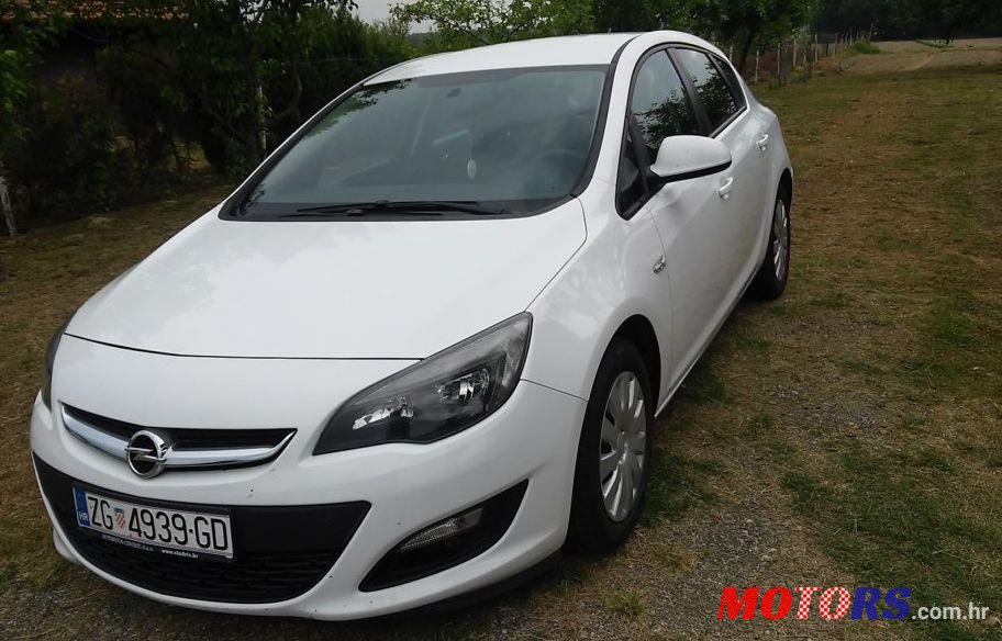 2014' Opel Astra 1,4 16V Lpg photo #1
