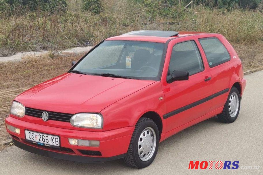 1996' Volkswagen Golf III Cl photo #1