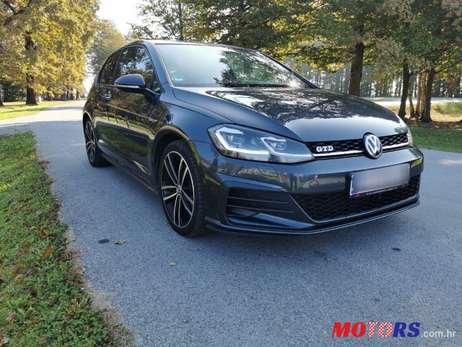 2018' Volkswagen Golf 7 2,0 Gtd photo #1