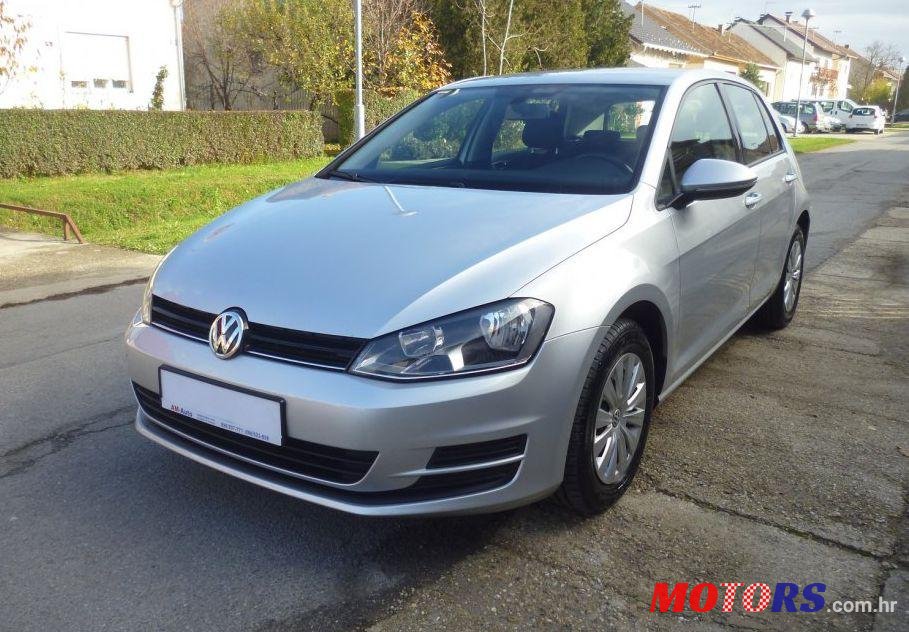 2014' Volkswagen Golf VII 1,6 Tdi Bmt photo #1