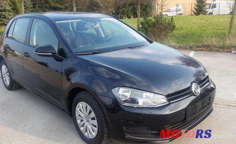 2014' Volkswagen Golf VII 1,6 Tdi Bmt photo #1