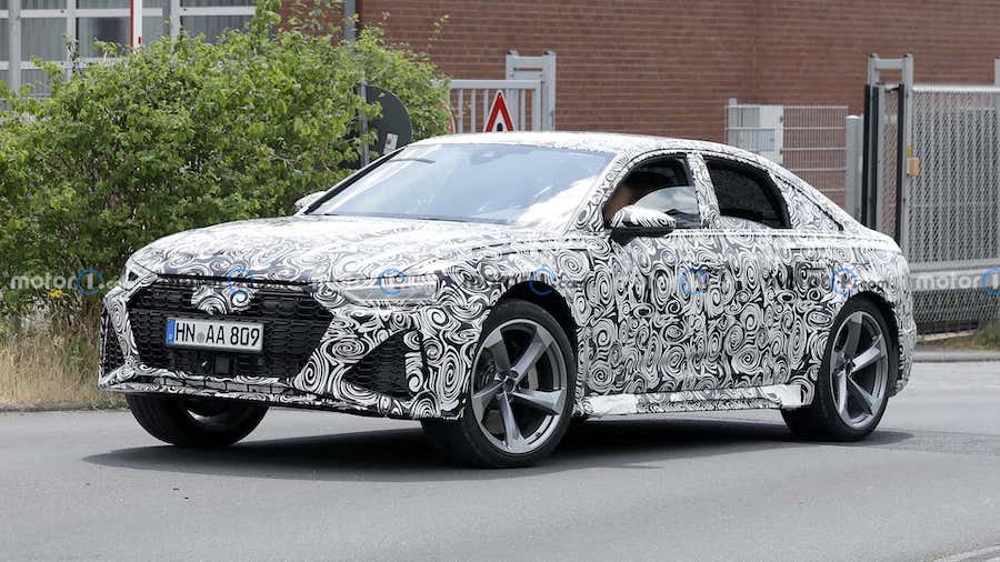 Next-Gen Audi RS7 Spied Hiding Under S6 Body With Wide Fenders
